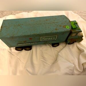 1970’s vintage sears truck and trailer